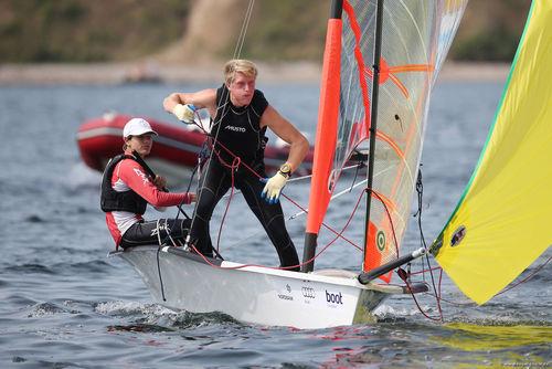 Adrian Salamon and Julius Hallstrom, 29er class ©  Kieler Woche / segel-bilder.de